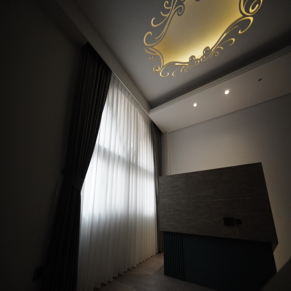 傳統布簾 +傳統紗簾